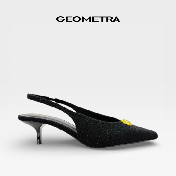 Giày Slingback hở gót Onyx Élite - 02WSB0525