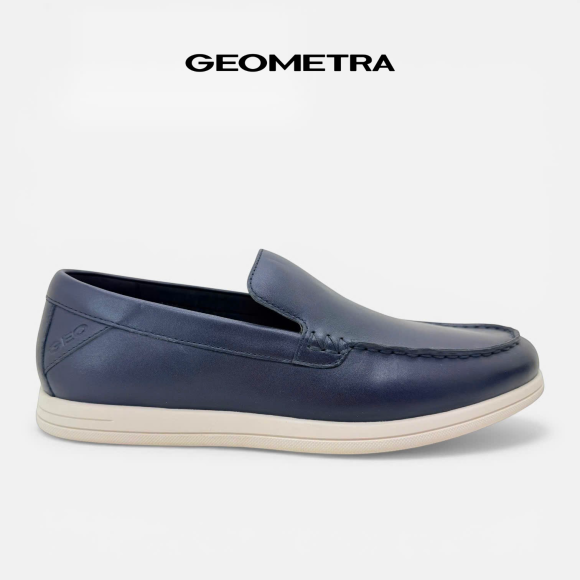 Giày lười nam moccasin MCS006 - GEOMETRA