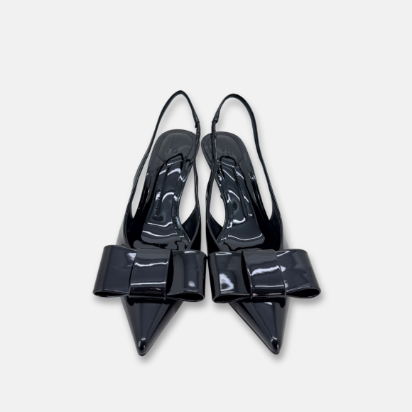 Giày cao gót bít mũi hở gót Midnight Sharp