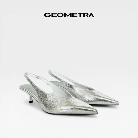 Giày cao gót bít mũi hở gót Rift - 01WSB0725