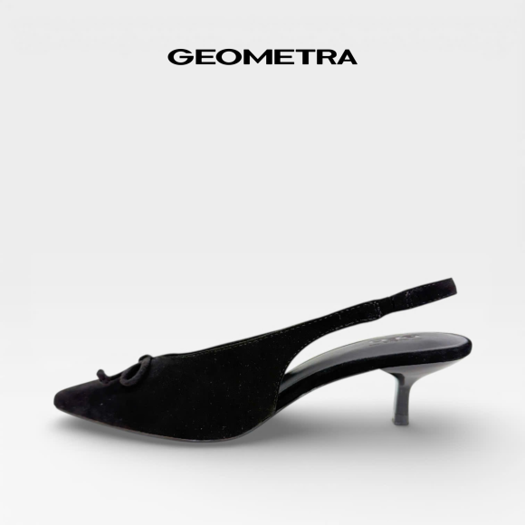 Giày Da Slingback Dawn Beige