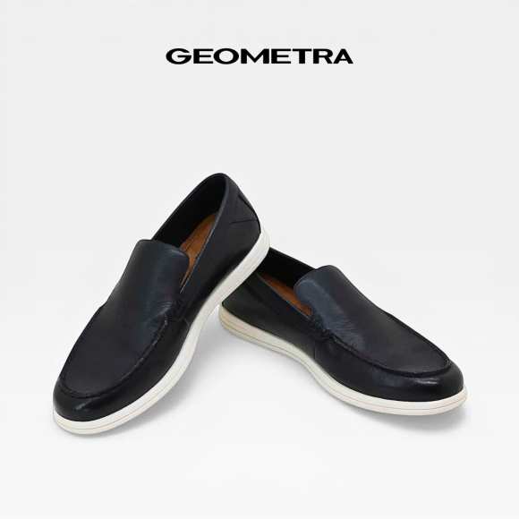 Giày lười nam moccasin MCS006 - GEOMETRA