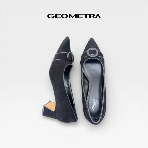 Giày Da Bít Mũi Nhọn SunPetal