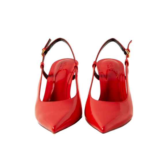 Giày bít mũi nữ cao gót Slingback NightShiny