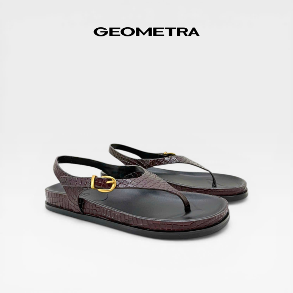 Sandals xỏ ngón Leopard Stride