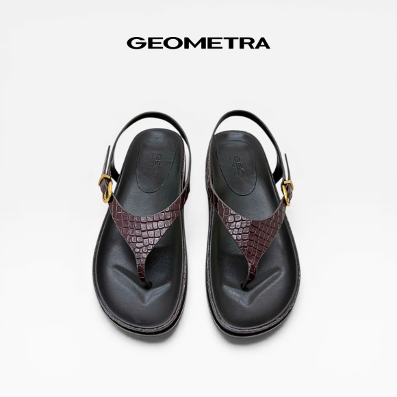 Sandals xỏ ngón Leopard Stride