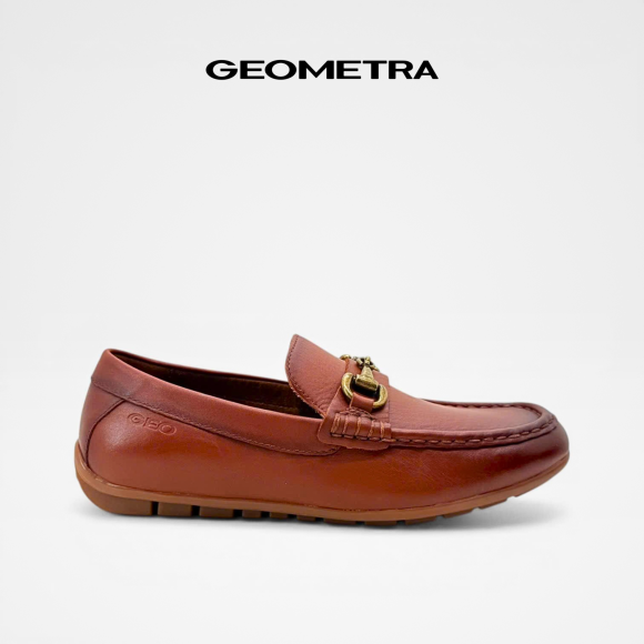 Giày Bit Rustic Coffee Moccasin - 105MCS007