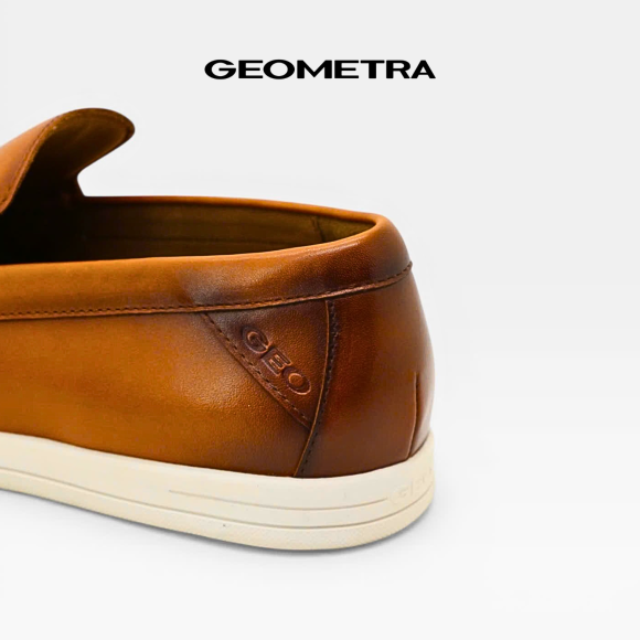 Giày lười Obsidian Moccasin Rustic Leather - 101MCS006