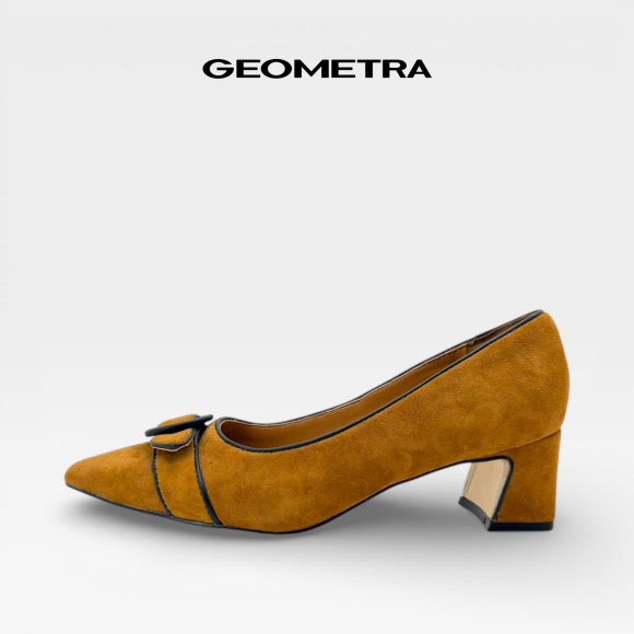 Giày Da Bít Mũi Nhọn SunPetal