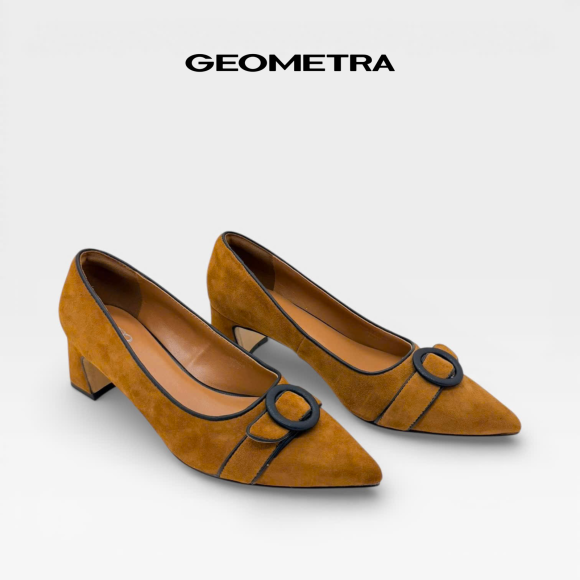 Giày Da Bít Mũi Nhọn SunPetal