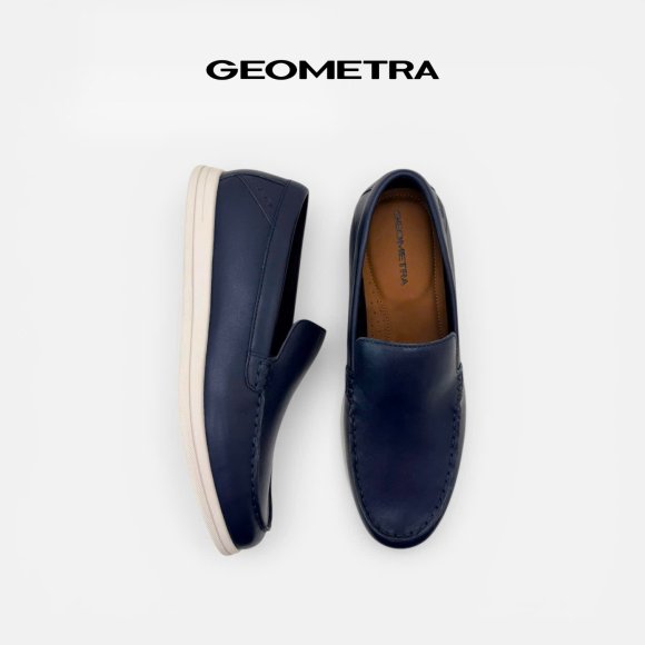 Giày lười nam moccasin MCS006 - GEOMETRA