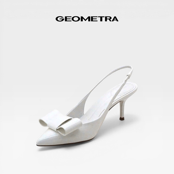 Giày Slingback Nơ Ivory Grace - 02WSB0825