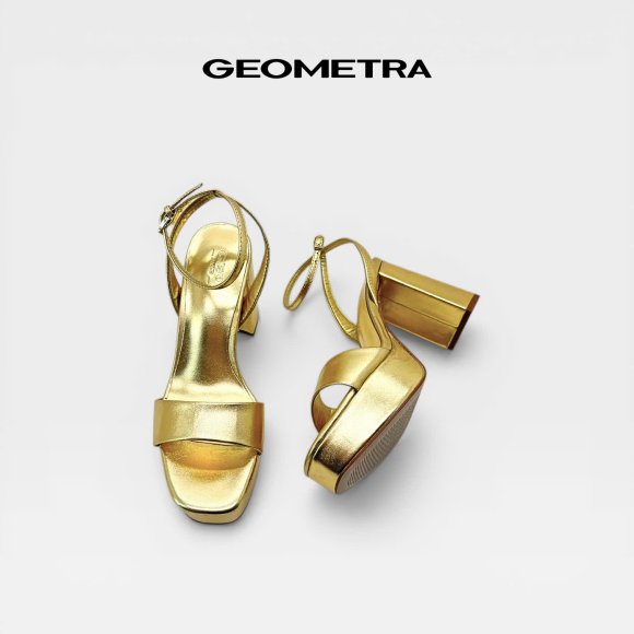 Giày cao gót quai chữ L IvoryGlow