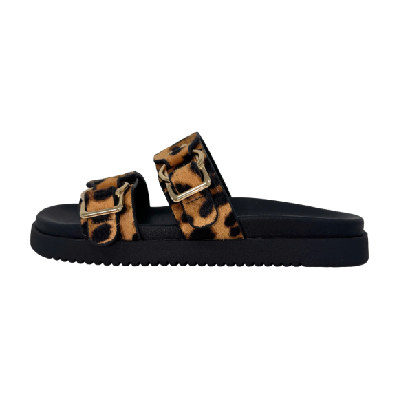 Dép sandals da báo